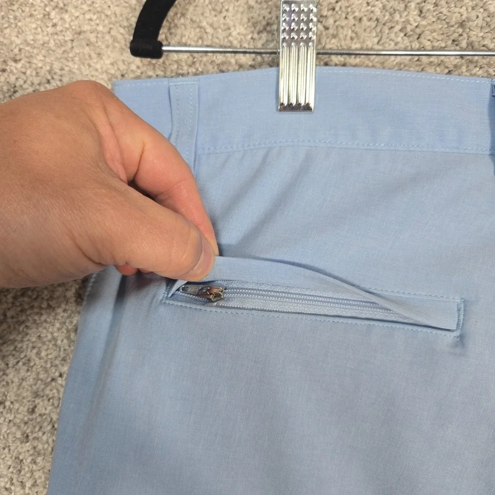 Peter Millar Shackelford Performance crown sport Shorts Mens 35 Blue Golf